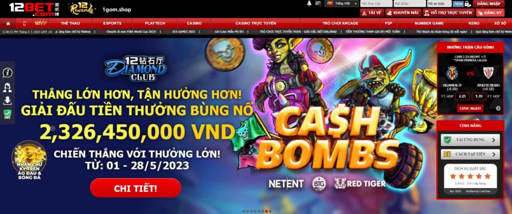 Giới thiệu về nhà cái trực tuyến 12bet