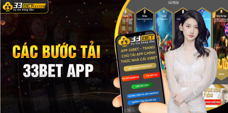 Hướng dẫn tải 33bet app