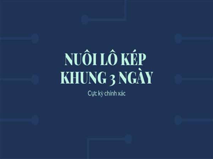 Những điều cần biết về cách nuôi lô khung kép 3 ngày 