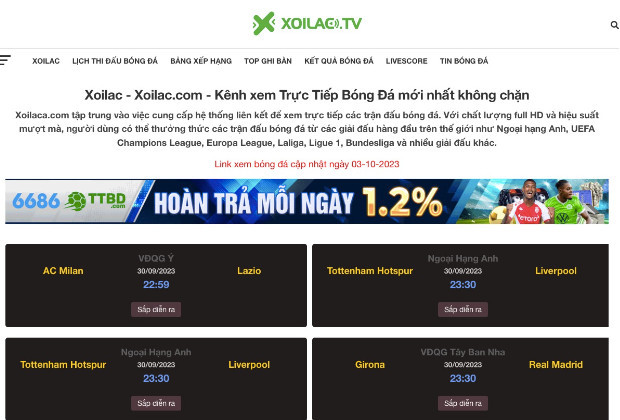 Xoilac TV sở hữu đội ngũ CSKH chuyên nghiệp