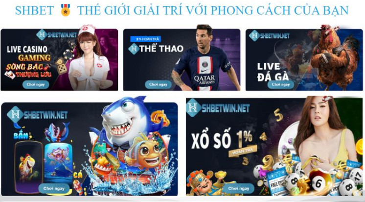 Giao diện SHBET đơn giản, phù hợp cho mọi người chơi