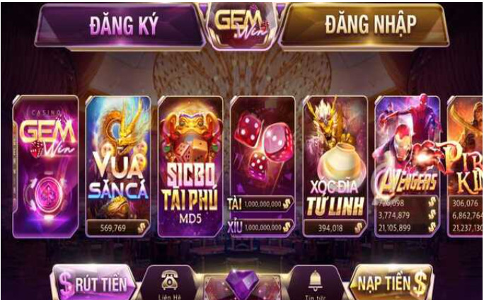 Sơ lược đôi nét về cổng game Gemwin