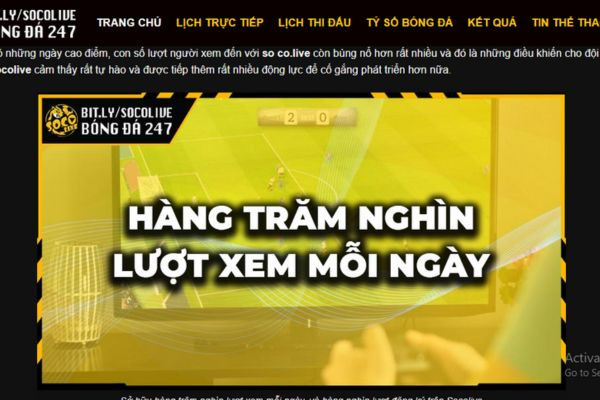 Ưu thế nổi bật của kênh Soco live