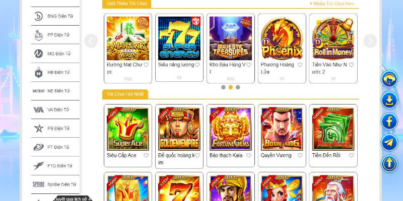 Kho game Vin777 có những gì?