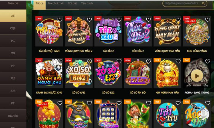 Slot games