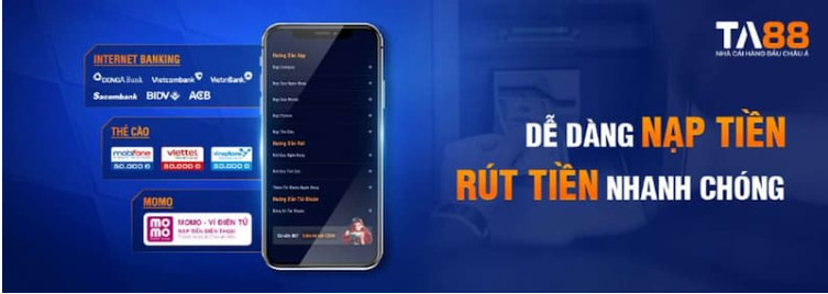 Rút tiền tại TA88 APP