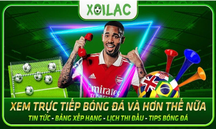 Xem trực tiếp bóng đá và còn nhiều hơn thế với các tính năng mới tại Xoilac TV.